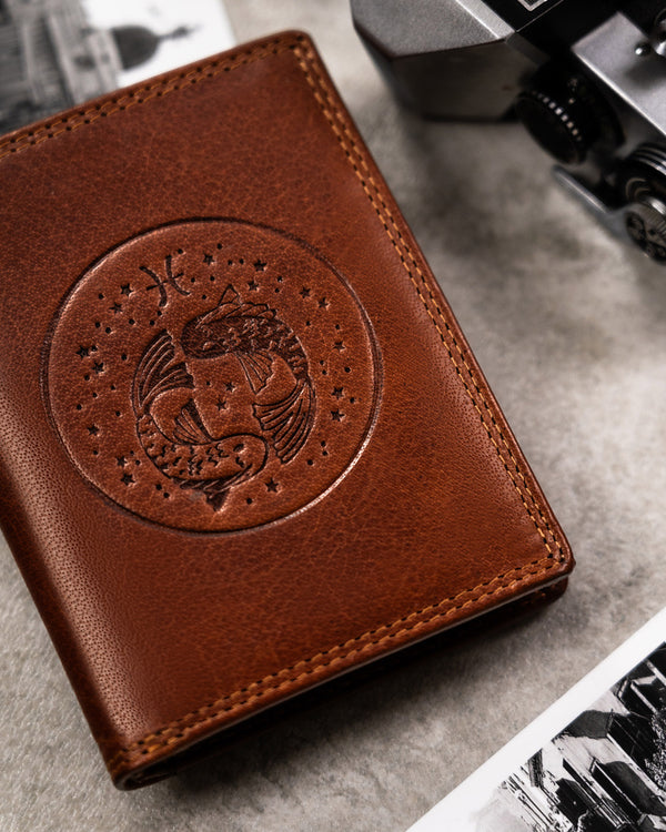 Natūralios odos piniginė vyrams Peterson PT264 S847