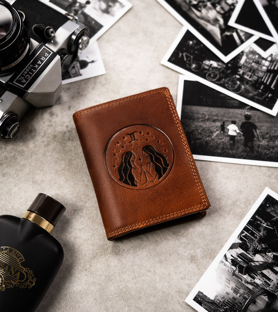 Natūralios odos piniginė vyrams Peterson PT267 S844