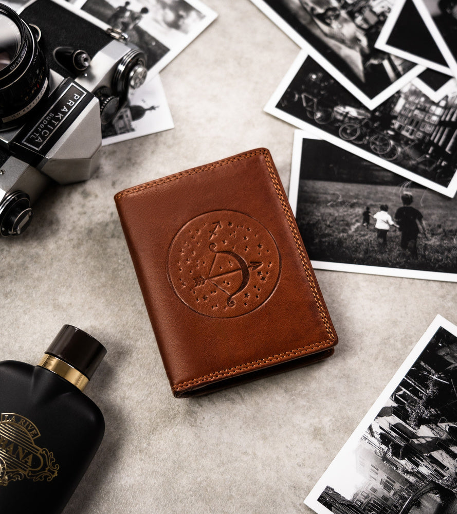 Natūralios odos piniginė vyrams Peterson PT273 S837