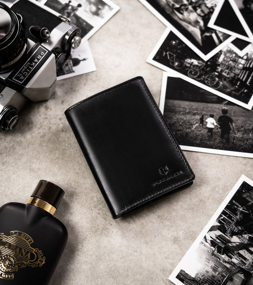 Natūralios odos piniginė vyrams Peterson PT286 S823