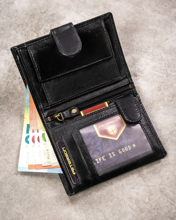 Natūralios odos piniginė vyrams Peterson PT293 S815