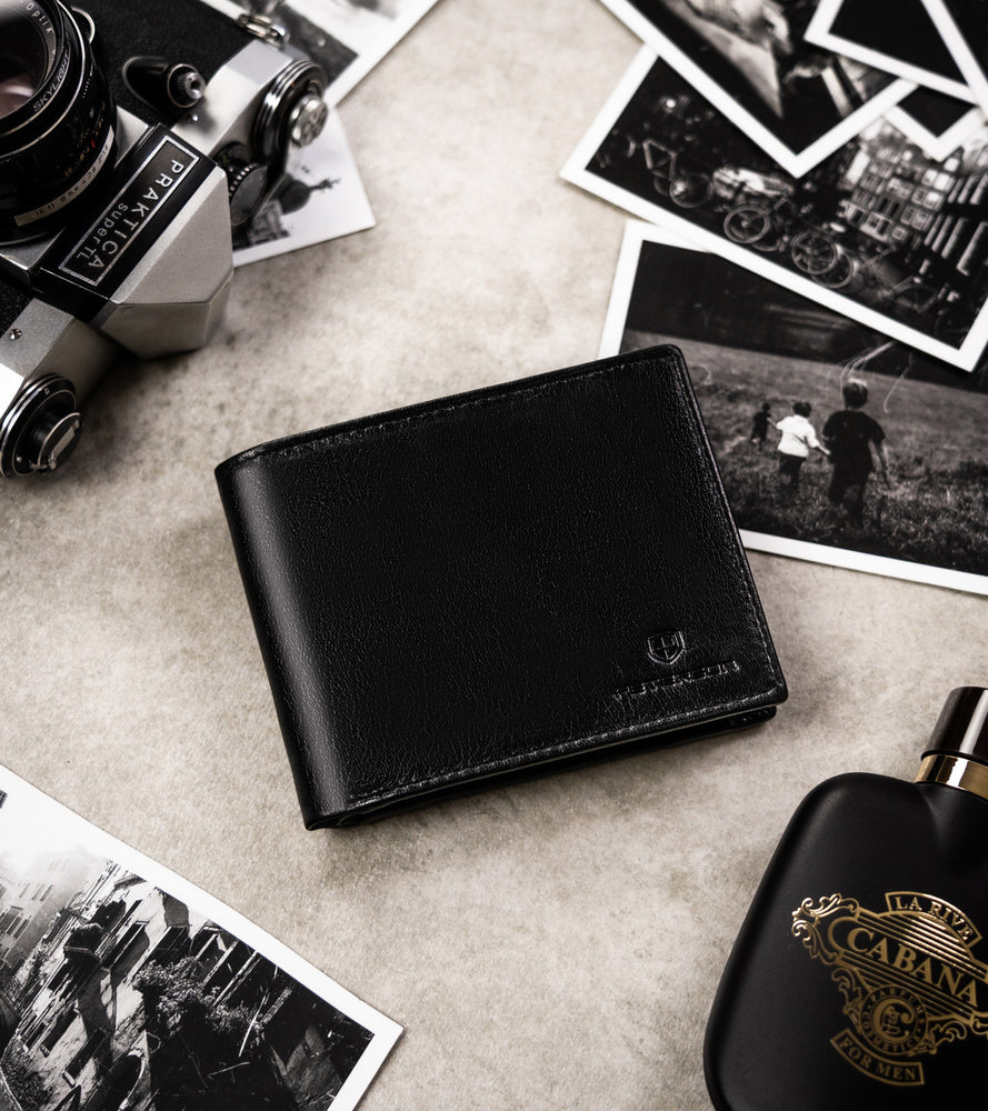 Natūralios odos piniginė vyrams Peterson PT294 S814