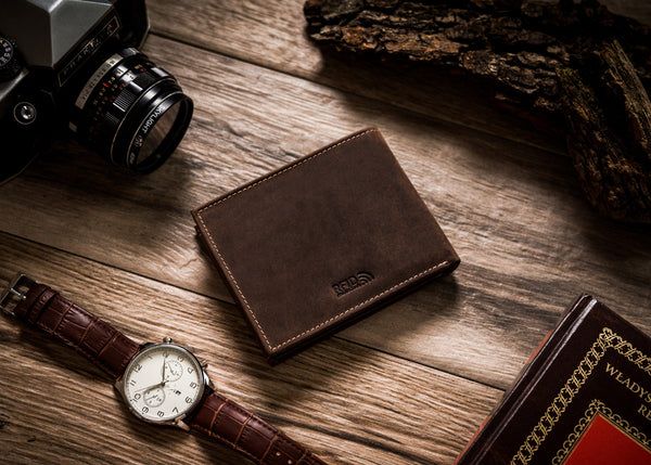 Natūralios odos piniginė vyrams Peterson PT29 S819