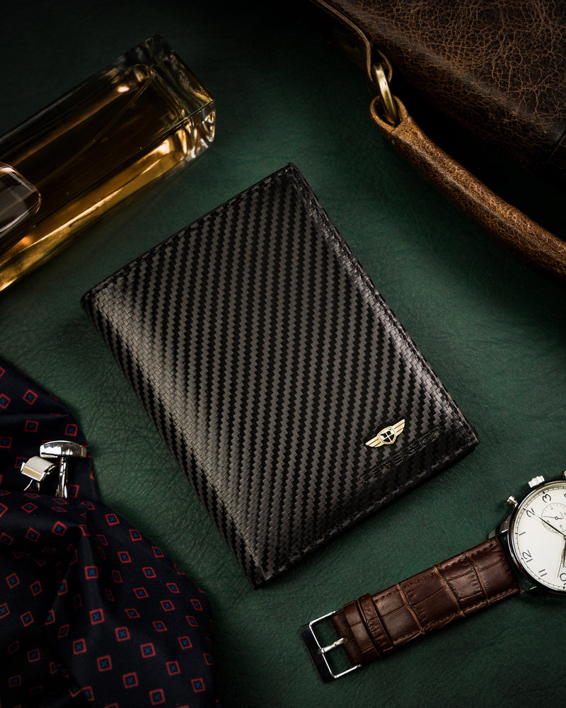 Natūralios odos piniginė vyrams Peterson PT300 S806