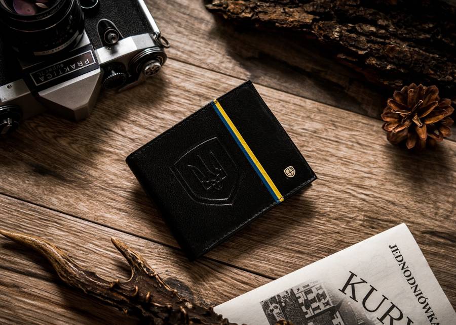 Natūralios odos piniginė vyrams Peterson PT55 S760