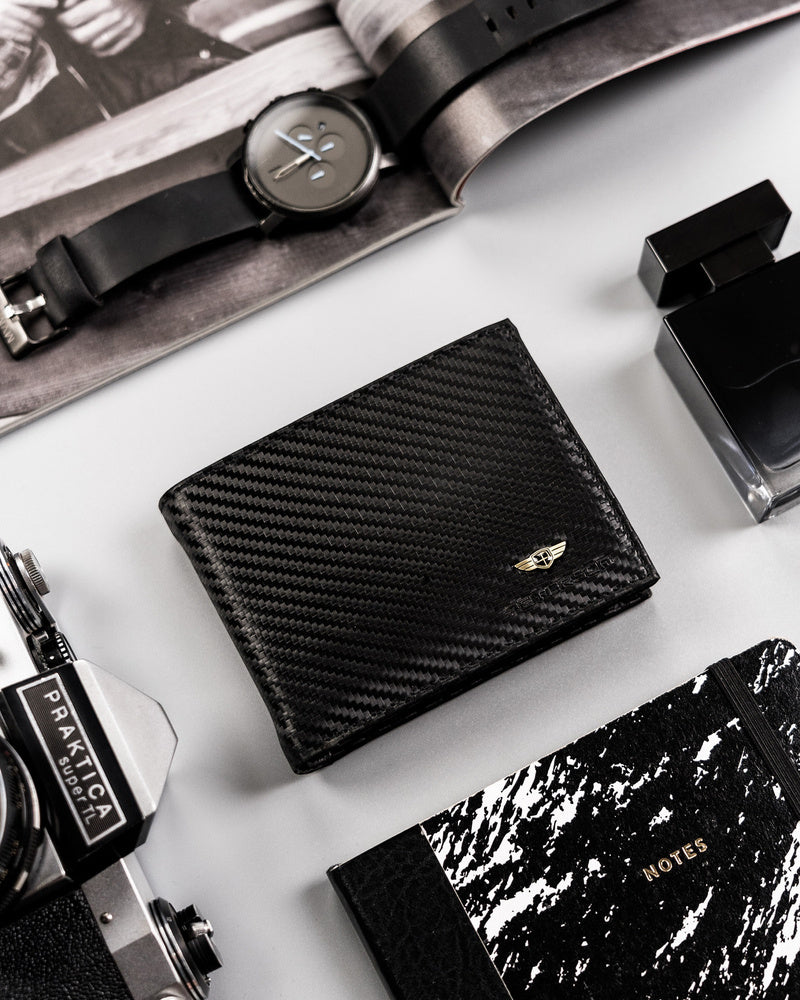 Natūralios odos piniginė vyrams Peterson PT80 S732