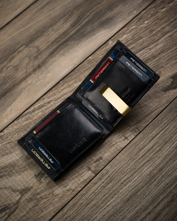 Natūralios odos piniginė vyrams Peterson PT93 S718