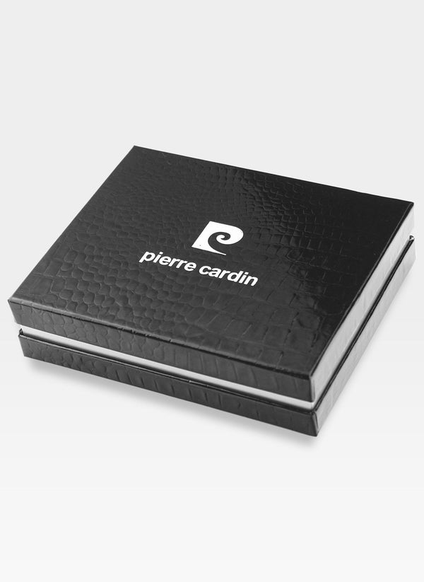 Natūralios odos piniginė vyrams Pierre Cardin Tilak09 326A, juoda S710