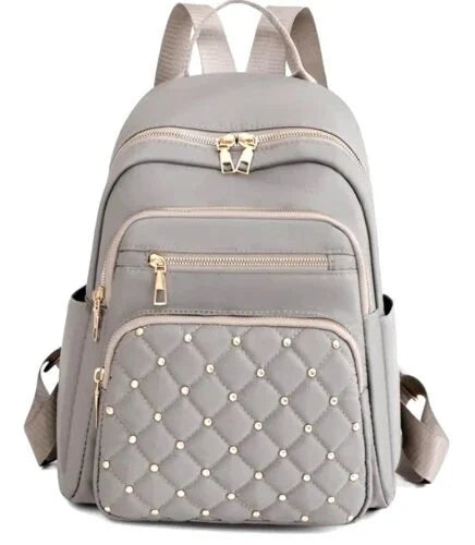 Neperšlampama kuprinė moterims, pilka