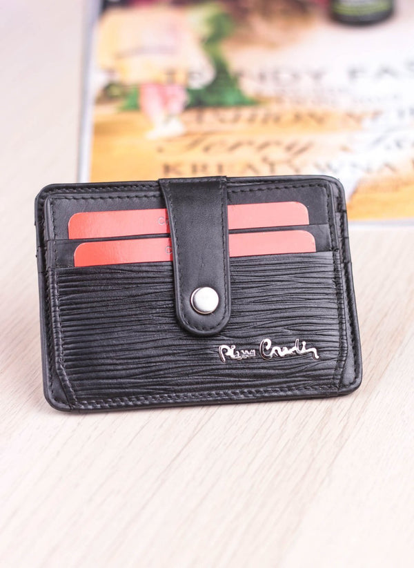Odinė vyriška piniginė Pierre Cardin Tilak10 P02 Juoda S702