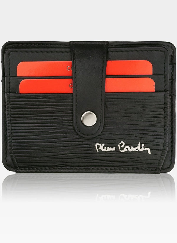 Odinė vyriška piniginė Pierre Cardin Tilak10 P02 Juoda S702