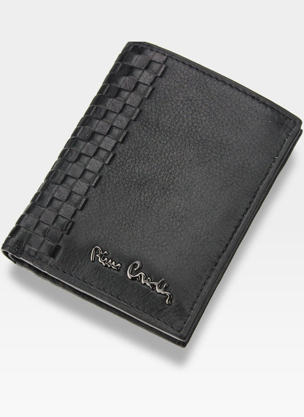 Odinė vyriška piniginė Pierre Cardin Tilak39 1813 juoda S701