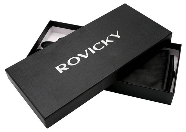 Odinės vyriškos pirštinės M01, juodos