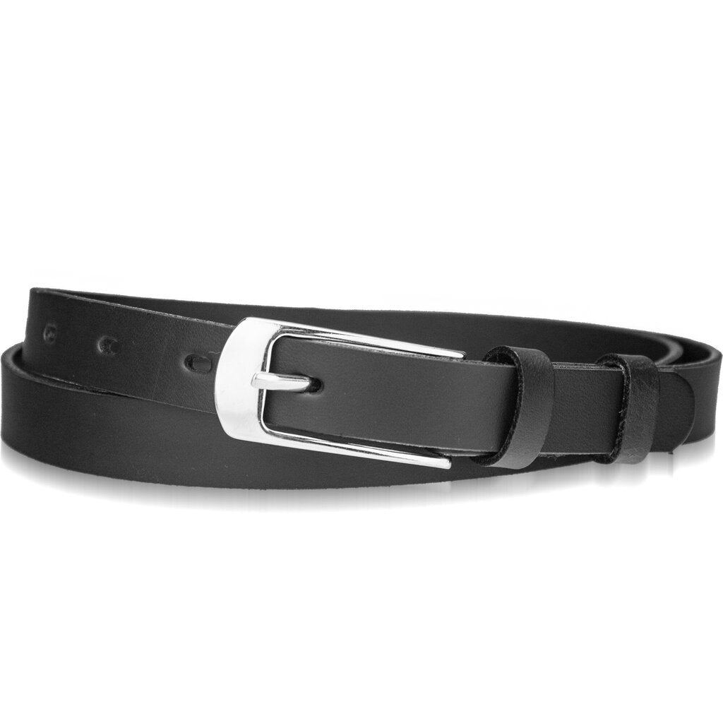 Odinis diržas moterims Stevens, juodas