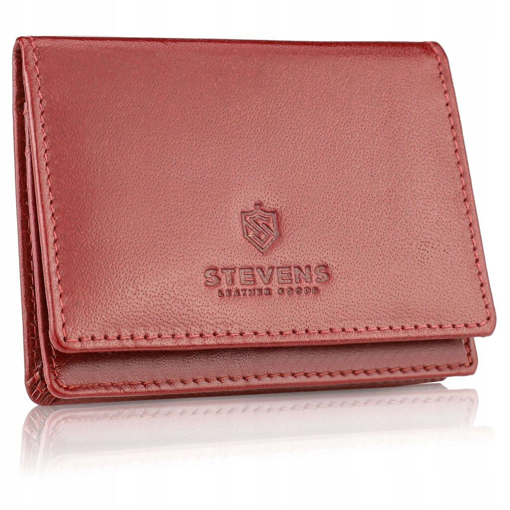 Odinis vizitinių kortelių dėklas STEVENS, raudonas