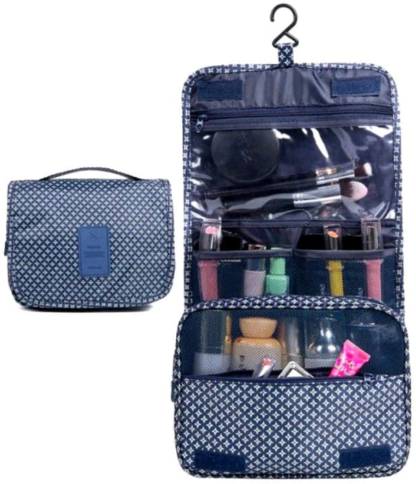 Pakabinamas kelioninis kosmetikos krepšys E41, mėlyna