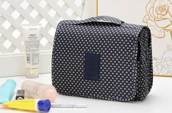 Pakabinamas kelioninis kosmetikos krepšys E41, mėlyna
