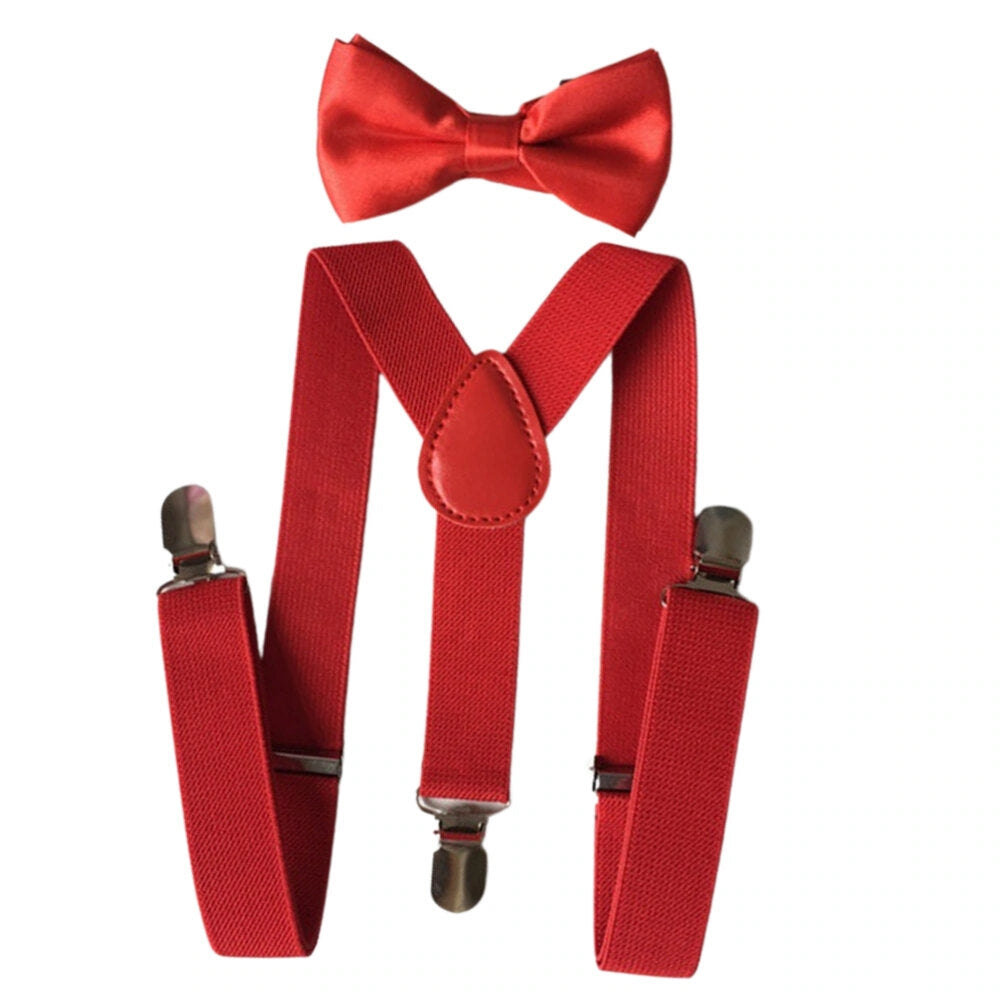 Petnešos kelnėms, raudonos, su varlyte