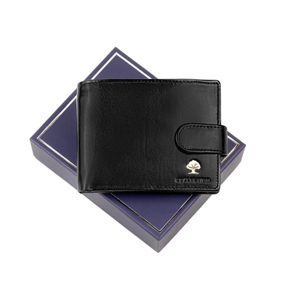 Piniginė Luxury 616 RFID, juoda S698