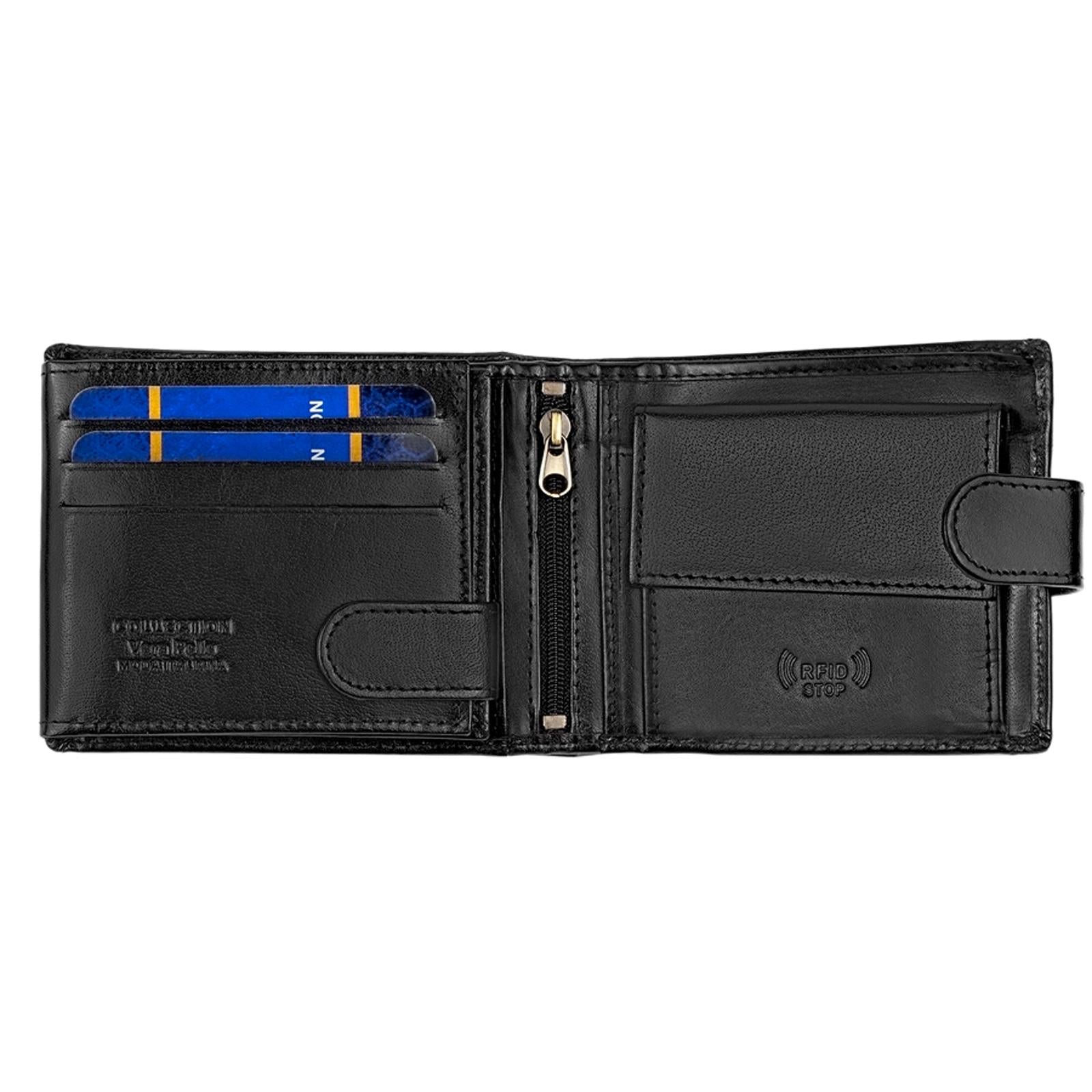 Piniginė Luxury 616 RFID, juoda S698