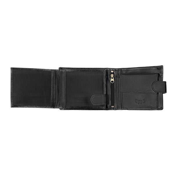 Piniginė Luxury 616 RFID, juoda S698