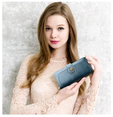 Piniginė moterims A30 mėlyna D951