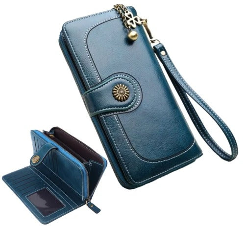 Piniginė moterims A30 mėlyna D951