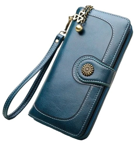 Piniginė moterims A30 mėlyna D951