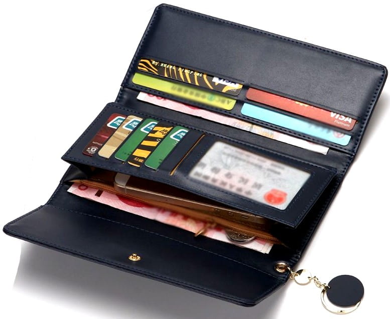 Piniginė moterims E38, pilka D933