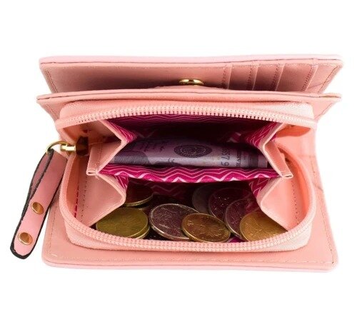 Piniginė moterims S38 rožinė N102