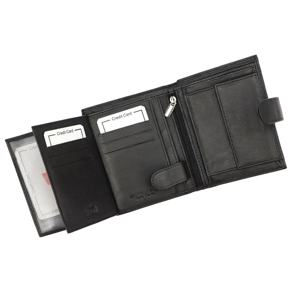 Piniginė Nordee ADL06-N4L, juoda S696