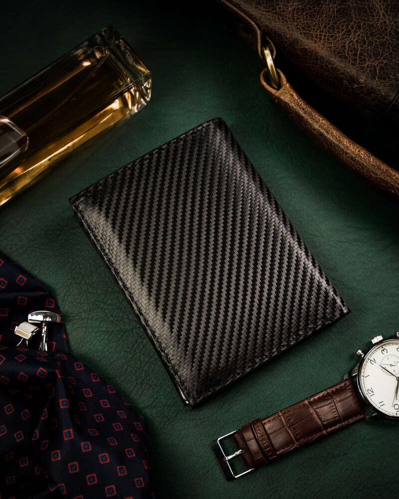 Piniginė vyrams Peterson CA39 juoda N101