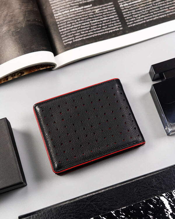 Piniginė vyrams Peterson H2 juoda S544