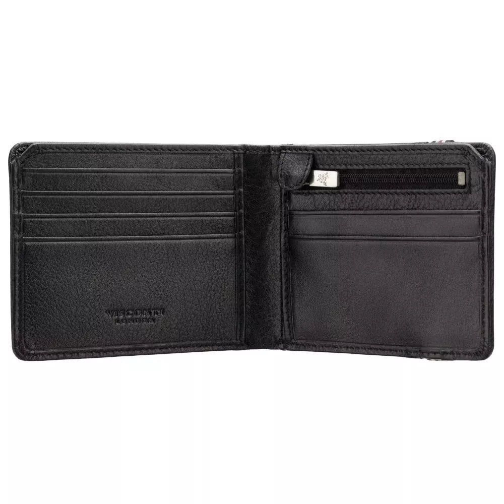 Piniginė vyrams Visconti BN3 juodaS529