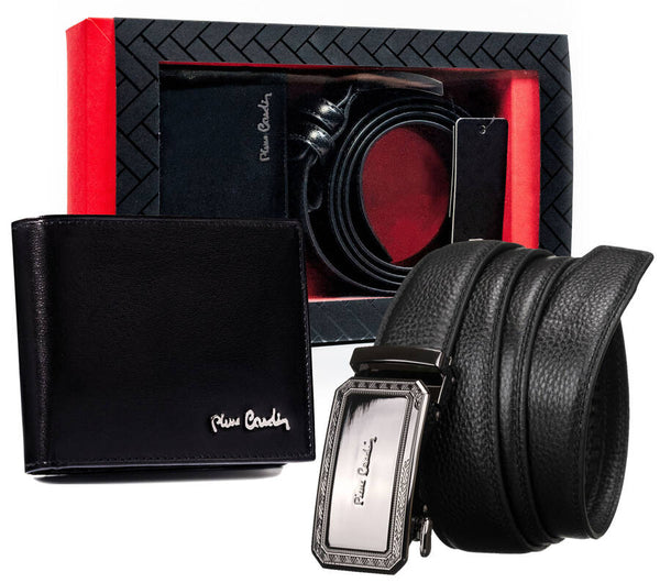 Piniginės ir diržo rinkinys vyrams Pierre Cardin P9
