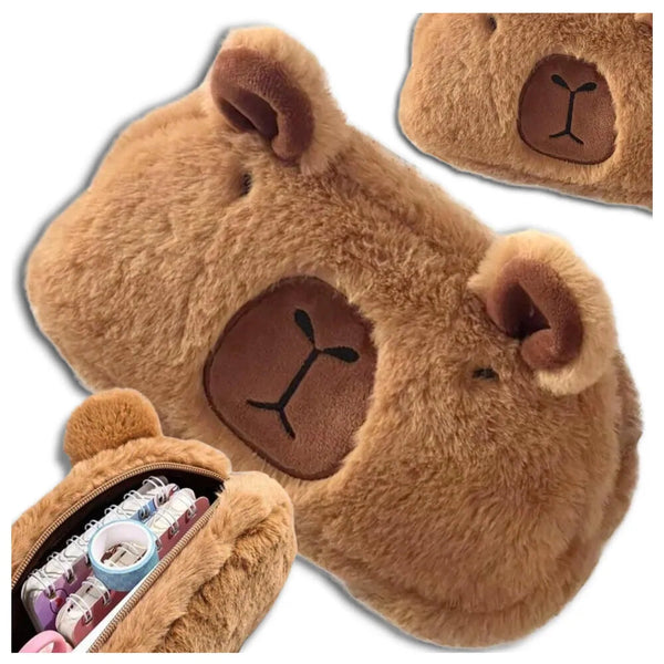 Plušinis penalas vaikams, kapibara