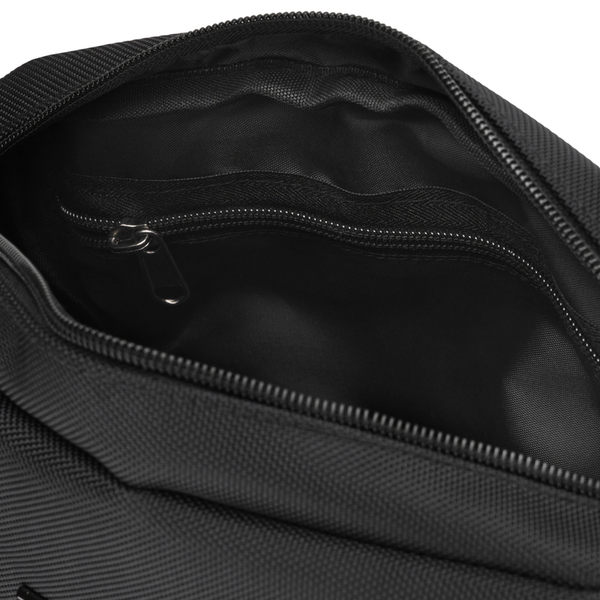 Peterson vyriška maža juosmens ir per petį nešiojama rankinė (crossbody), juoda D90