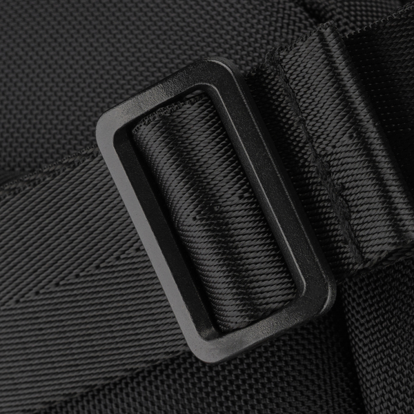 Peterson vyriška maža juosmens ir per petį nešiojama rankinė (crossbody), juoda D90