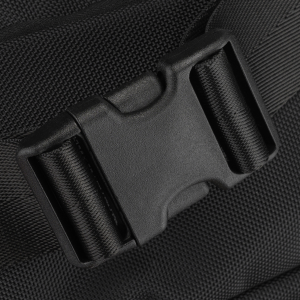 Peterson vyriška maža juosmens ir per petį nešiojama rankinė (crossbody), juoda D90