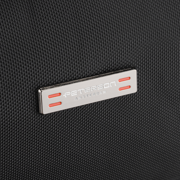 Peterson vyriška maža juosmens ir per petį nešiojama rankinė (crossbody), juoda D90