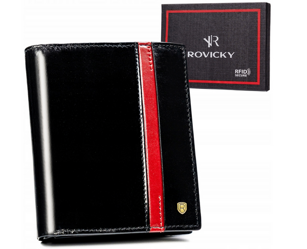 Vyriška odinė piniginė Rovicky RV155 N273