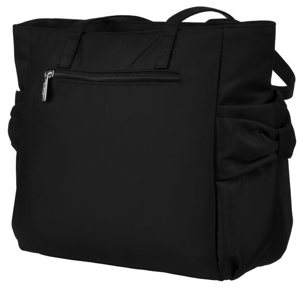 Peterson moteriška shopper rankinė A4 formato dokumentams, juoda, dirbtinė oda RM12