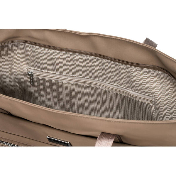 Didelė moteriška shopper tipo rankinė ant peties „Peterson“, elegantiškos spalvos, iš dirbtinės odos RM10