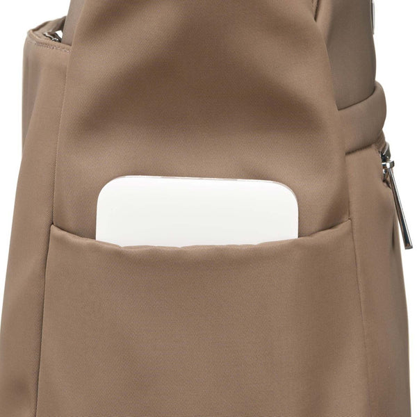 Didelė moteriška shopper tipo rankinė ant peties „Peterson“, elegantiškos spalvos, iš dirbtinės odos RM10