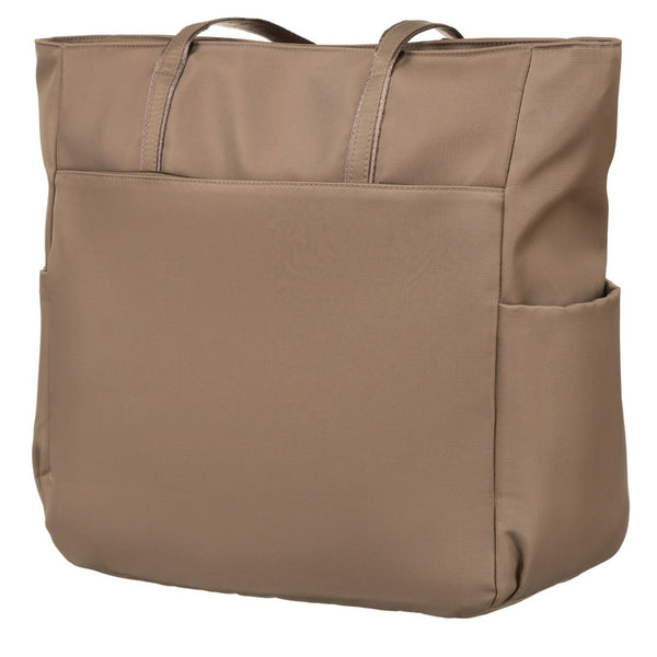 Didelė moteriška shopper tipo rankinė ant peties „Peterson“, elegantiškos spalvos, iš dirbtinės odos RM10