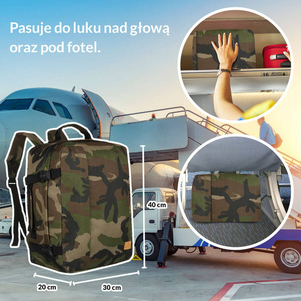 Didelė poliesterinė kelioninė kuprinė „Rovicky“ K1