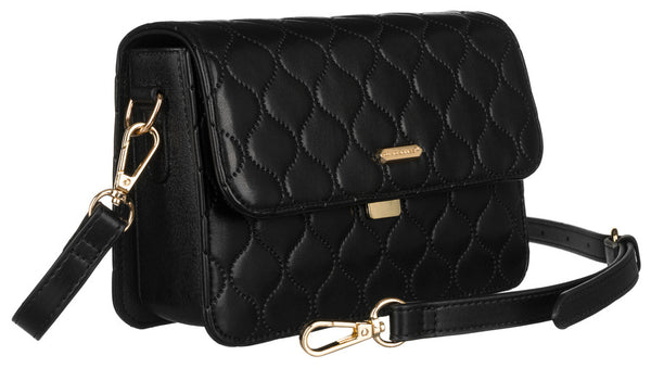 Elegantiška moteriška dygsniuota „David Jones“ crossbody rankinė per petį D1