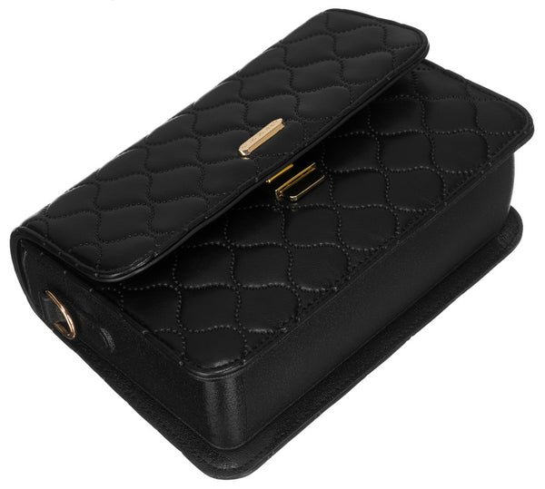Elegantiška moteriška dygsniuota „David Jones“ crossbody rankinė per petį D1
