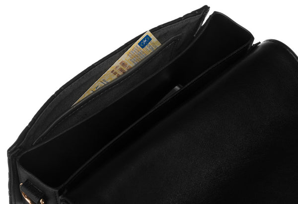 Elegantiška moteriška dygsniuota „David Jones“ crossbody rankinė per petį D1