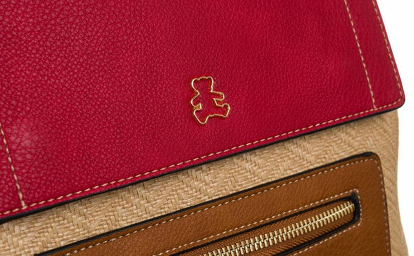Elegantiška moteriška ekologiškos odos kuprinė „LuluCastagnette“ RM38